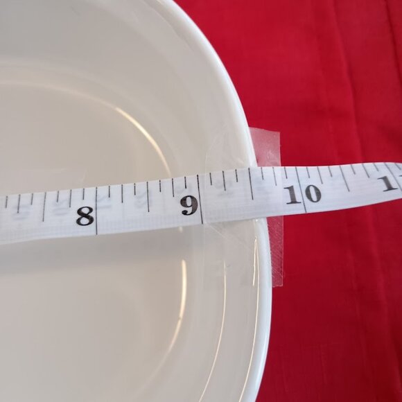 Two Corning ware French White Casserole Ovenware Dishes, F-6-B & F 12B - No lids - Picture 8 of 10